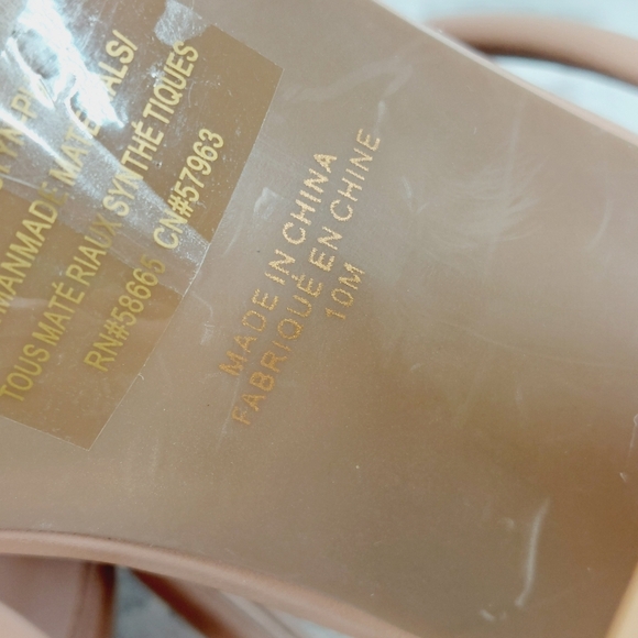 New Abound Austyn Brown Tubular Strap Block Heel Sandals H266 - Picture 9 of 12